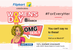 Flipkart Women's Day Special Sale March 8